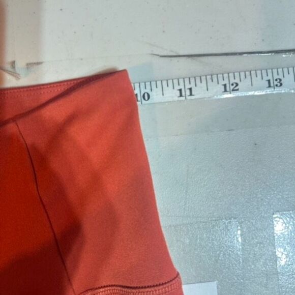 Girlfriend Collective Azalea Compressive High-Rise Legging Size XXS Orange - Picture 10 of 12